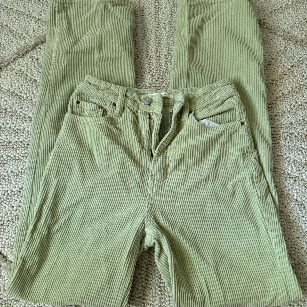 Pacsun Green Corduroy Jeans
